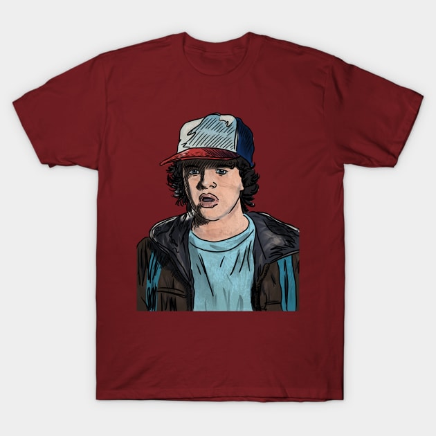 Dustin | Stranger Things T-Shirt by MikeBrennanAD